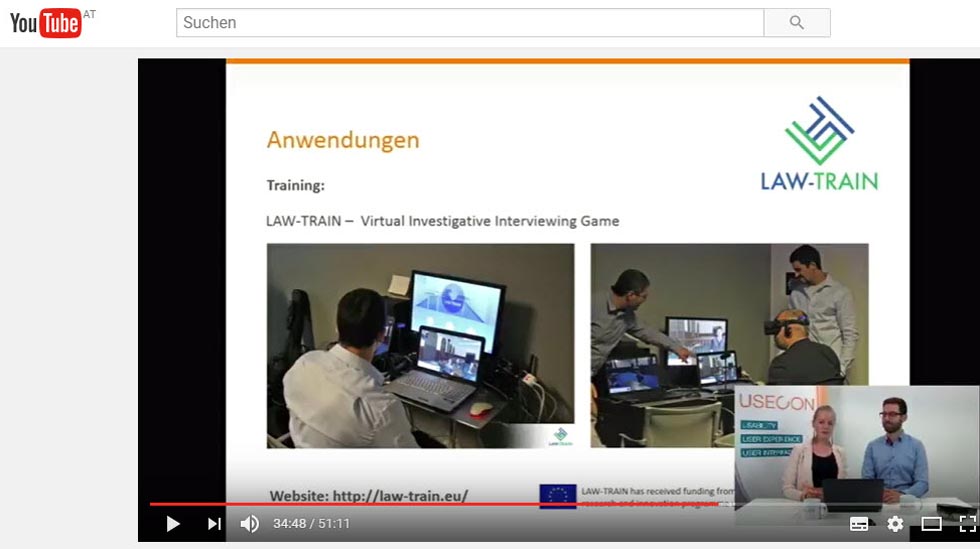 LAW-TRAIN at USECON Webinar